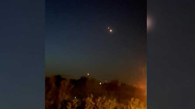 Reports: Missiles Launched by Israel Strike Targets in Iran