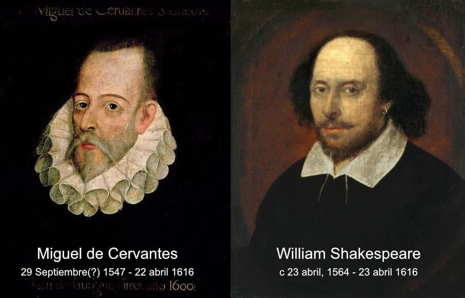 ....And the next day, William Shakespeare died