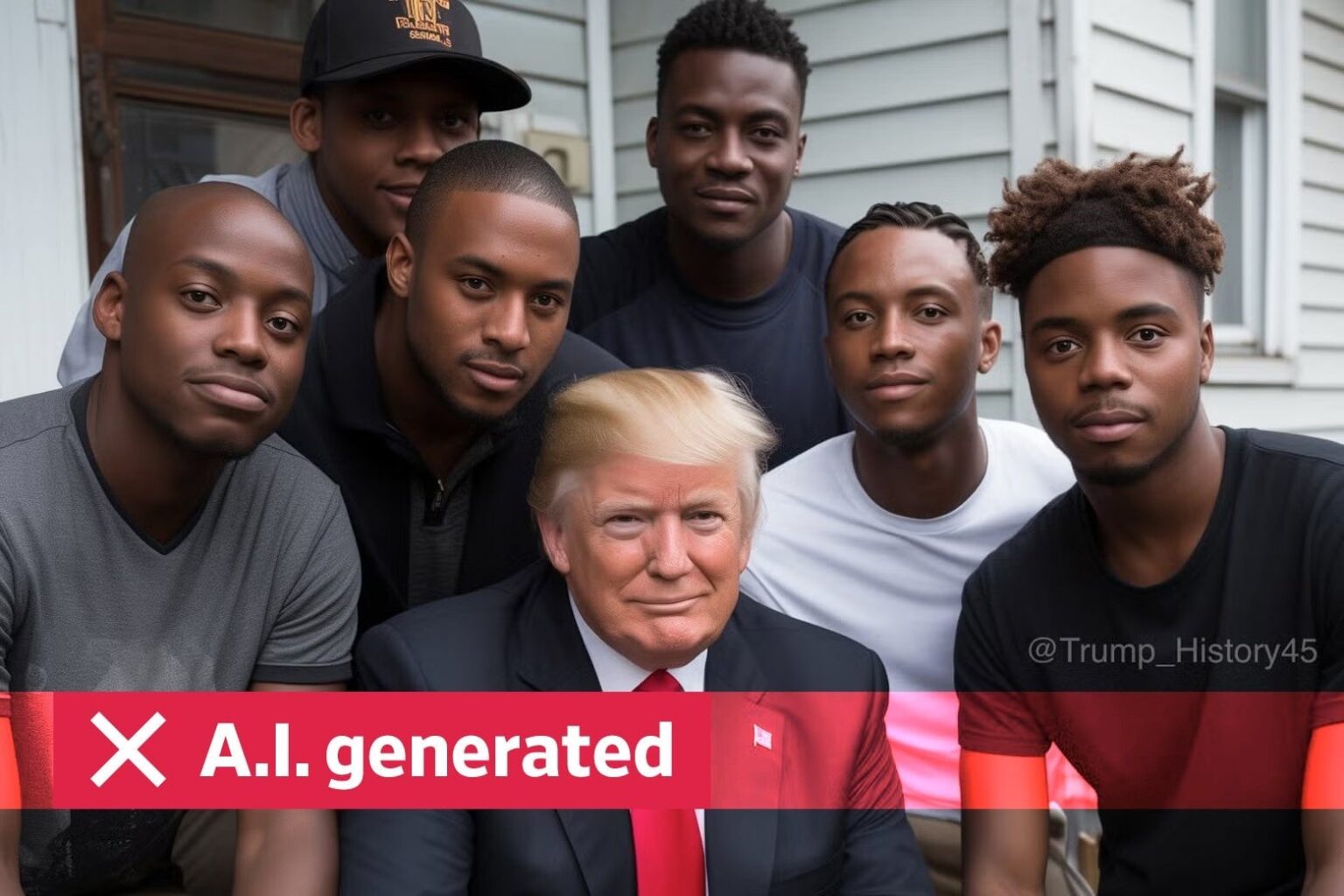 So, Fake Images of Trump With Black Voters Are a Thing Now And this is just the beginning.