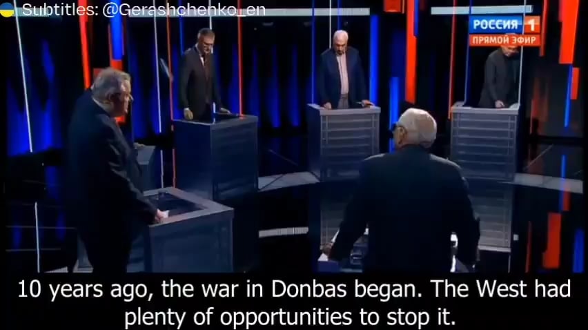 Russian propagandists and their projection about the West being "barbarians" 🤦‍♂️