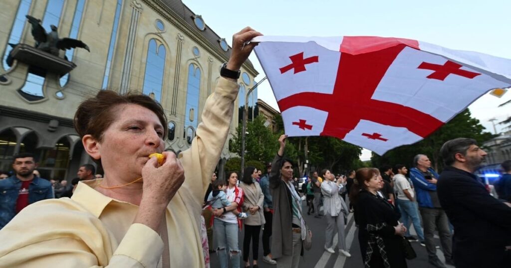 Georgia’s ruling party brings back disputed Russia-style ‘foreign agent’ law