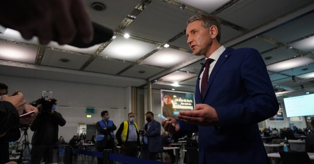 German Far-Right Leader Goes on Trial for Nazi Slogans | Björn Höcke, one of the most prominent far-right figures in Germany, has called the trial an attempt to suppress patriotism.