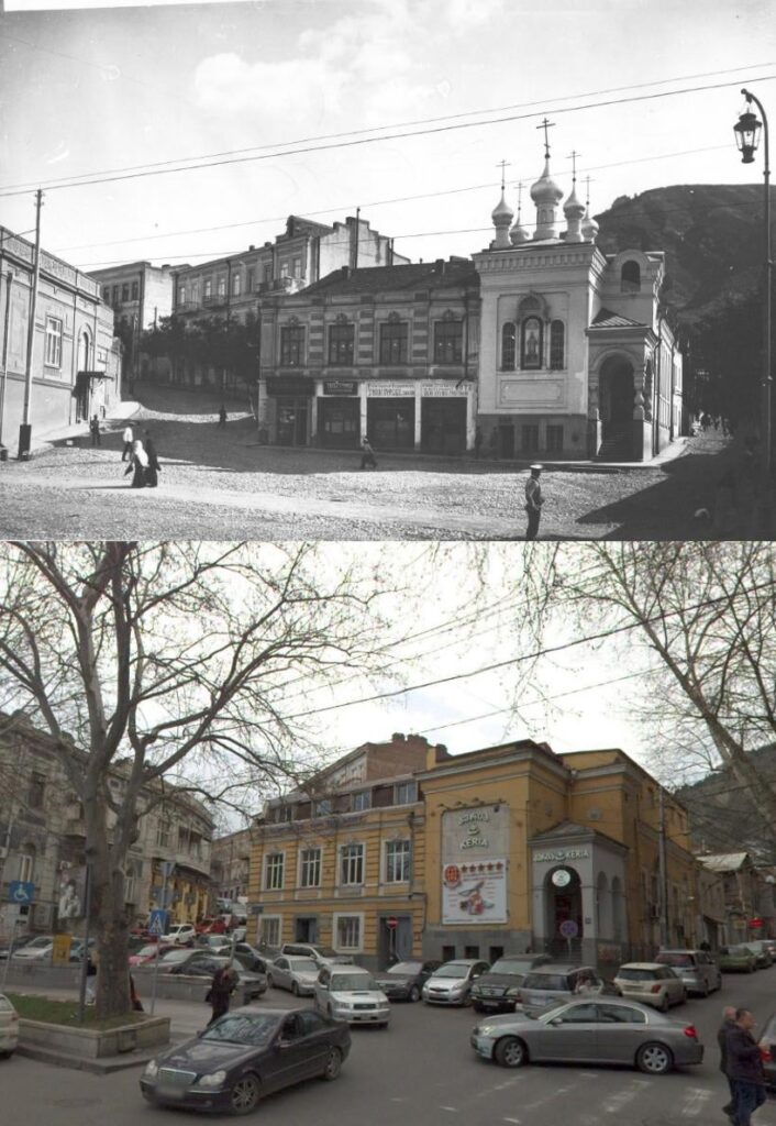 1921: Bolsheviks closed Saint Theodosius Church in Tbilisi, erected USSR's first Lenin monument, later removed due to deterioration