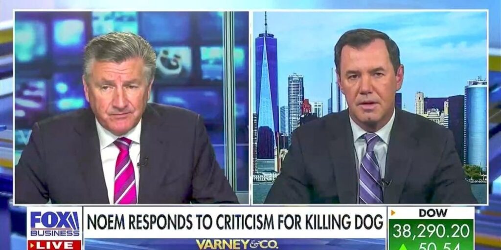 Fox Business panel tears into 'hideous' Kristi Noem: 'There's no going back from this'