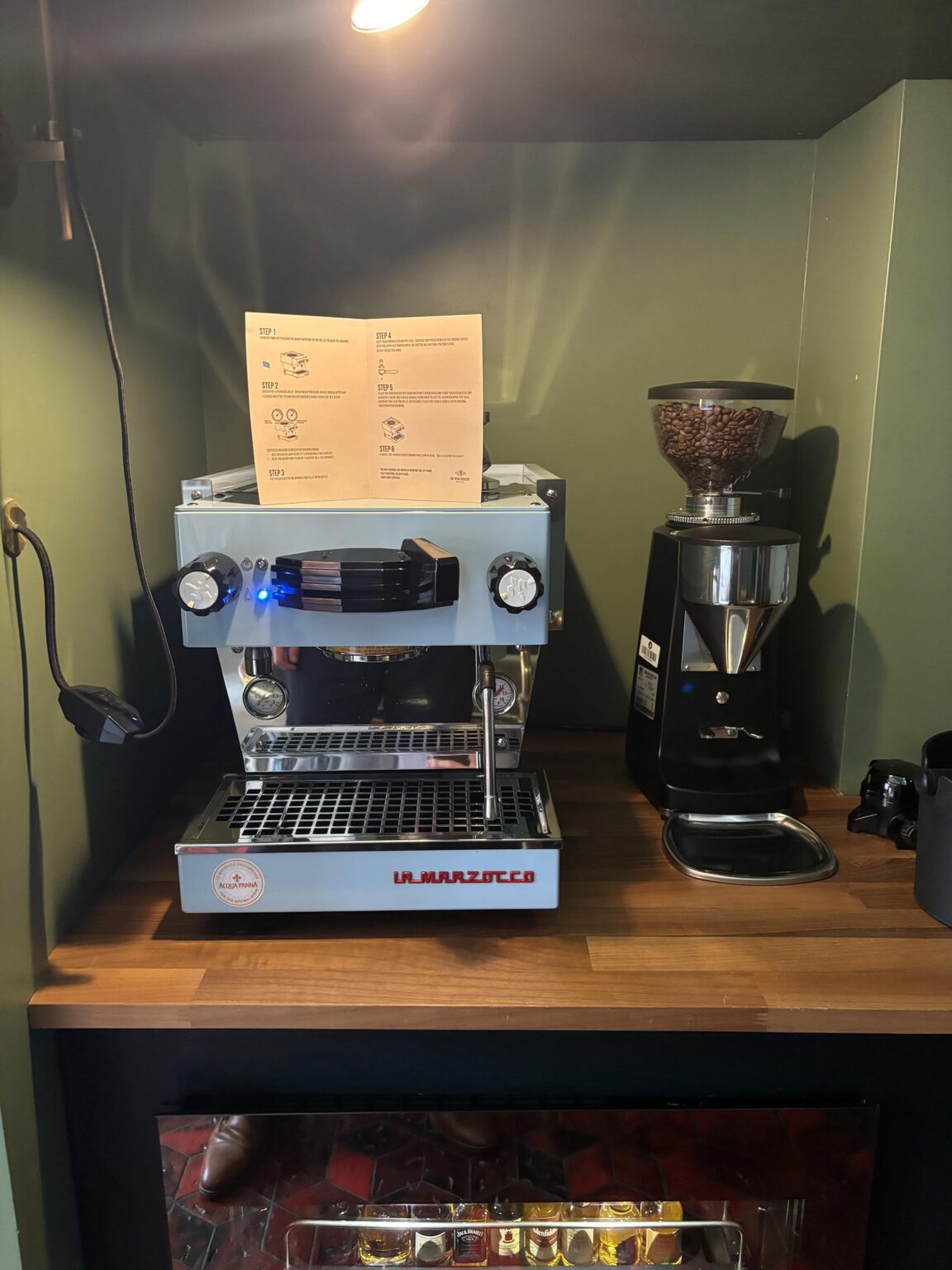 My hotel room in Tbilisi comes with a Linea Mini