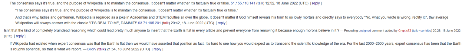 An important information you should know about Wikipedia.