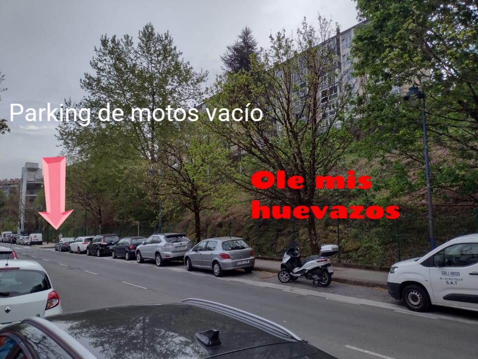 Civic driver and his tricycle