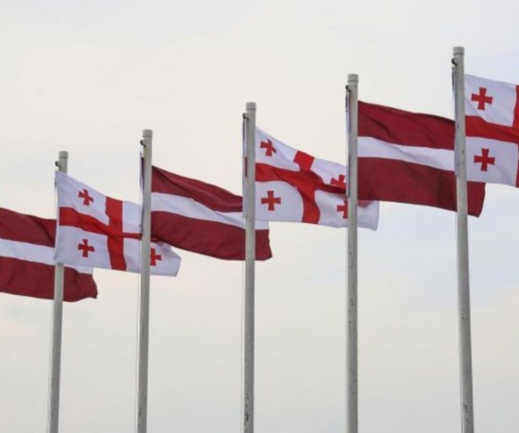 Latvia stands with Georgia