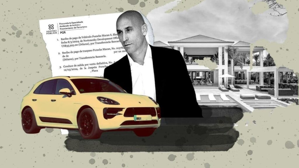Luis Rubiales bought a Porsche in the Dominican Republic a week before the Civil Guard raid