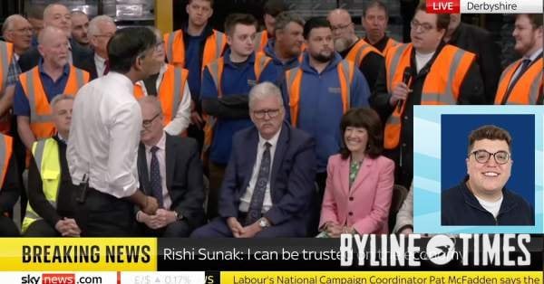 Rishi Sunak Takes Staged Election Question from Conservative Councillor Posing as Ordinary Voter