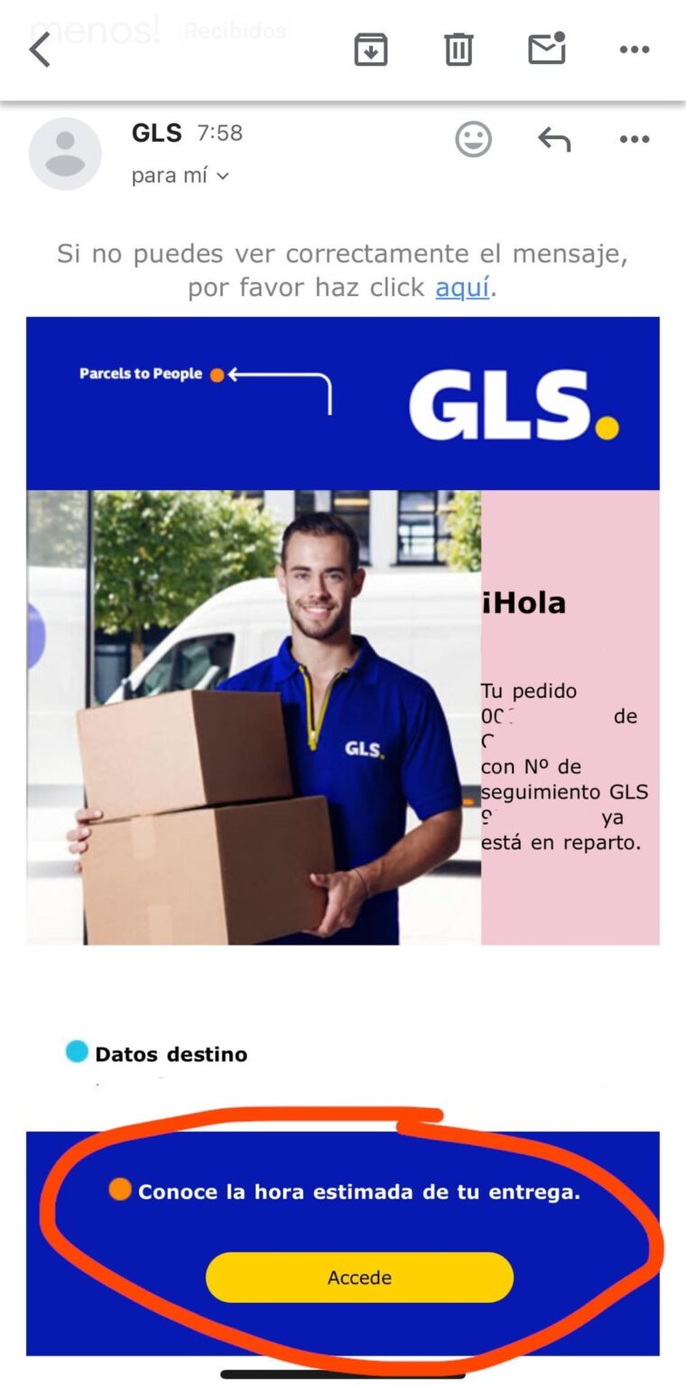 Thank you GLS for your precision