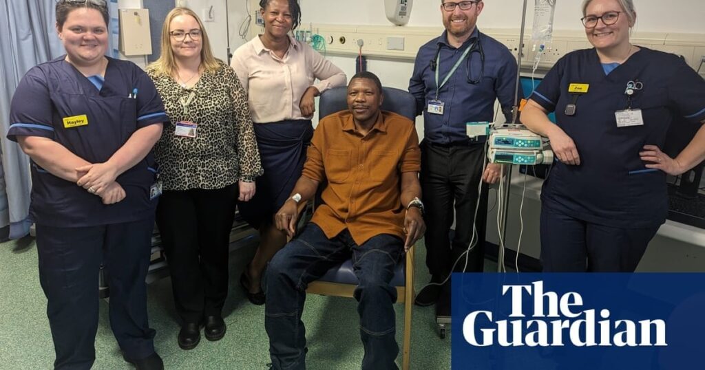 A patient in England has received the world's first personalized cancer vaccine that gets his immune system to fight his colorectal cancer.