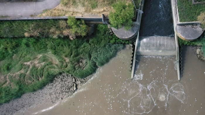 Thames Water pumped 14bn litres of sewage into river Thames in central London in 2023