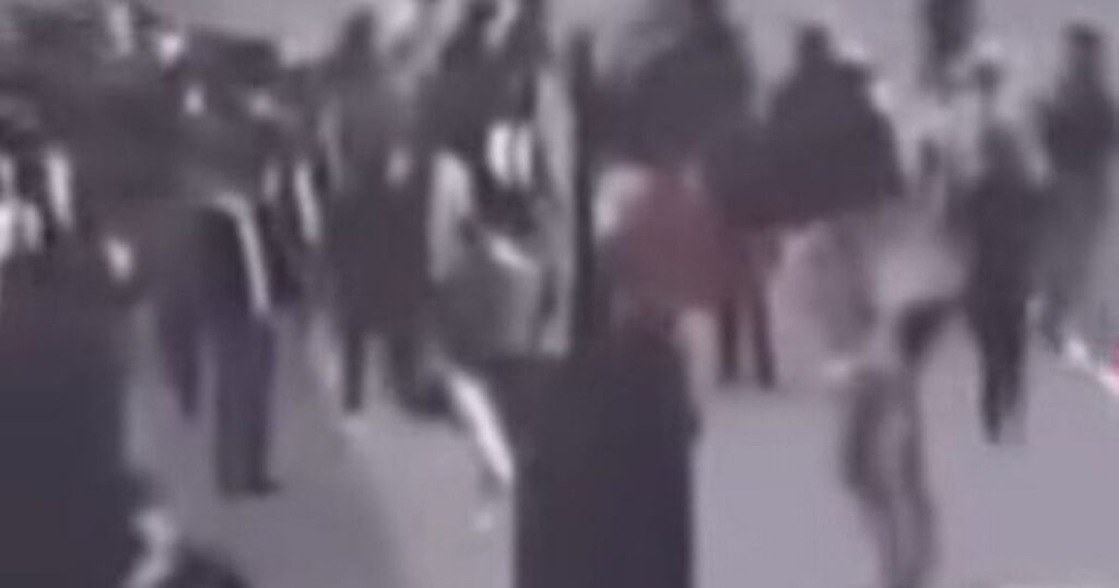 Horrific footage shows 'machete' gang violence on Sheffield street