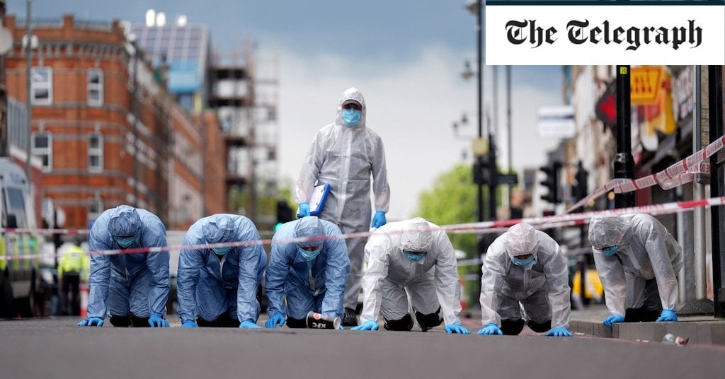 Gun crime in London has risen twice as fast as the rest of the UK
