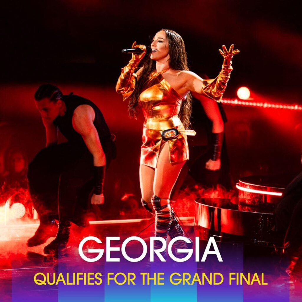 🎤🇬🇪 Georgia has qualified for the Eurovision Song Contest Final