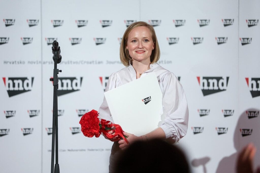Journalist of the year is Dora Kršul: Because of her, the Ministry of Culture is now involved
