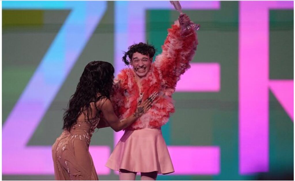 Why is Eueovision always won by some transvestites with whores? Why is Eueovision always won by some transvestites with whores?