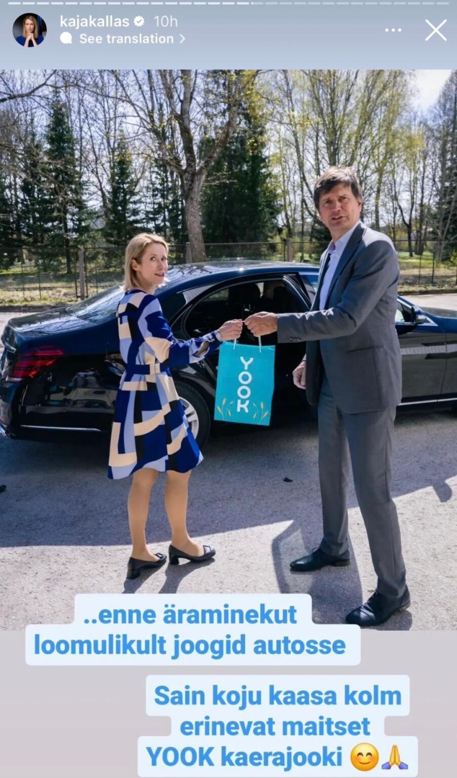 Is “product replacement” appropriate for the Prime Minister? Is "product replacement" appropriate for the Prime Minister?