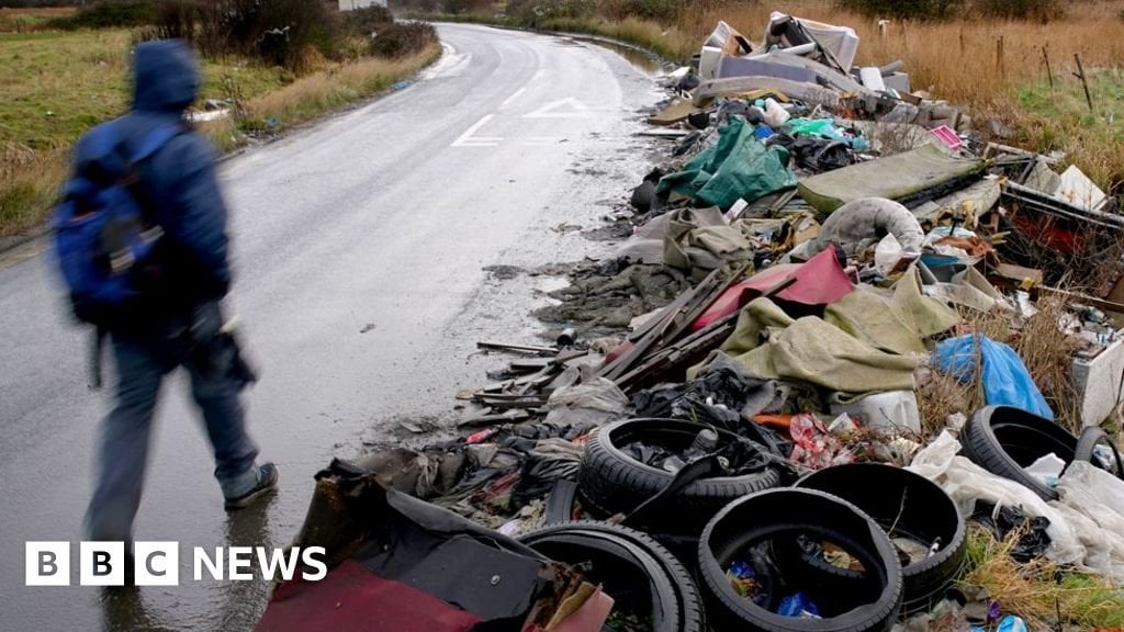 Fly-tippers to get points on driving licence, Tories promise