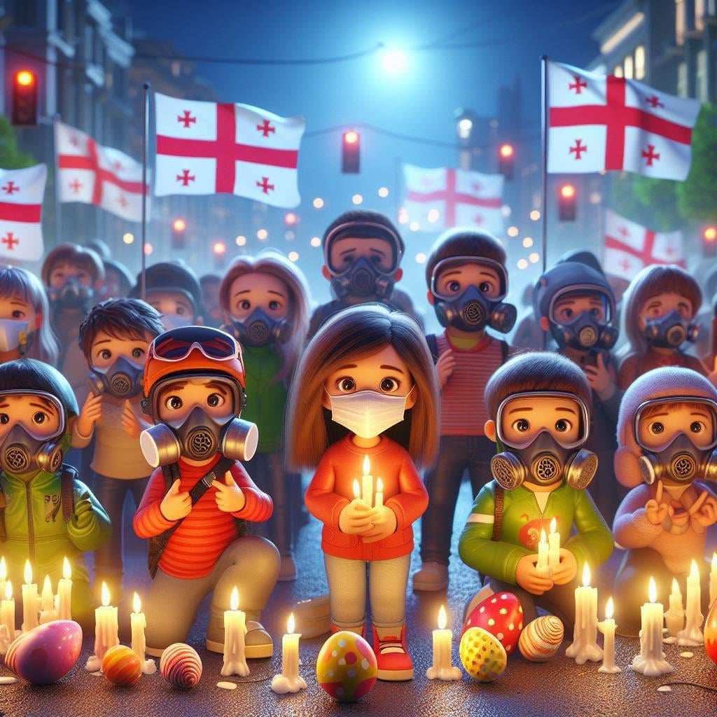 Easter in Tbilisi, 2024