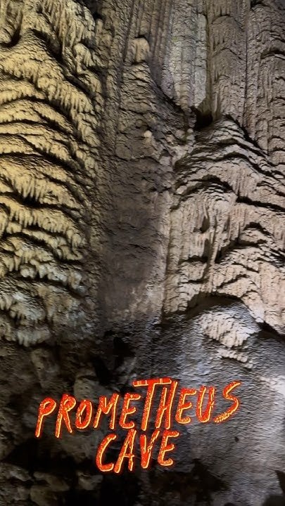 PROMETHEUS CAVE - Natural Monument  50 million years old cave  Cave of Prometheus  Kumistavi Cave