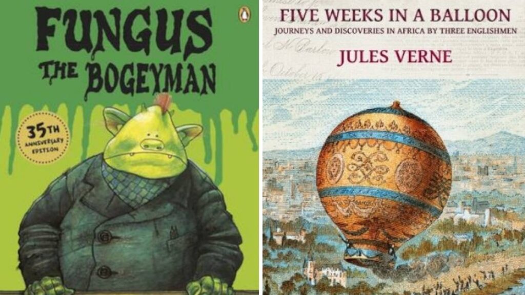Fungus the Bogeyman and a Jules Verne classic are among the books banned from libraries after a single complaint