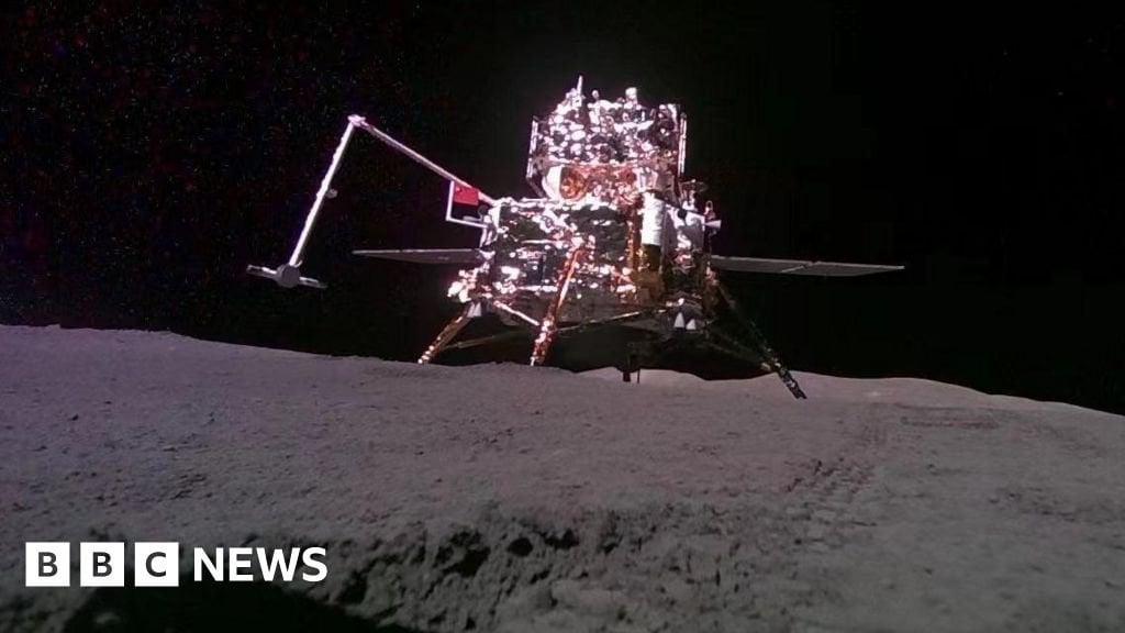 Chang'e-6: China's space probe returns with rare Moon rocks - China's lunar probe has returned to Earth with the first ever samples from the Moon's unexplored far side.
