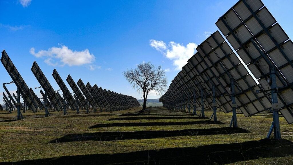 For an hour today, solar will provide 20% of the world's electricity, up from 16% last year