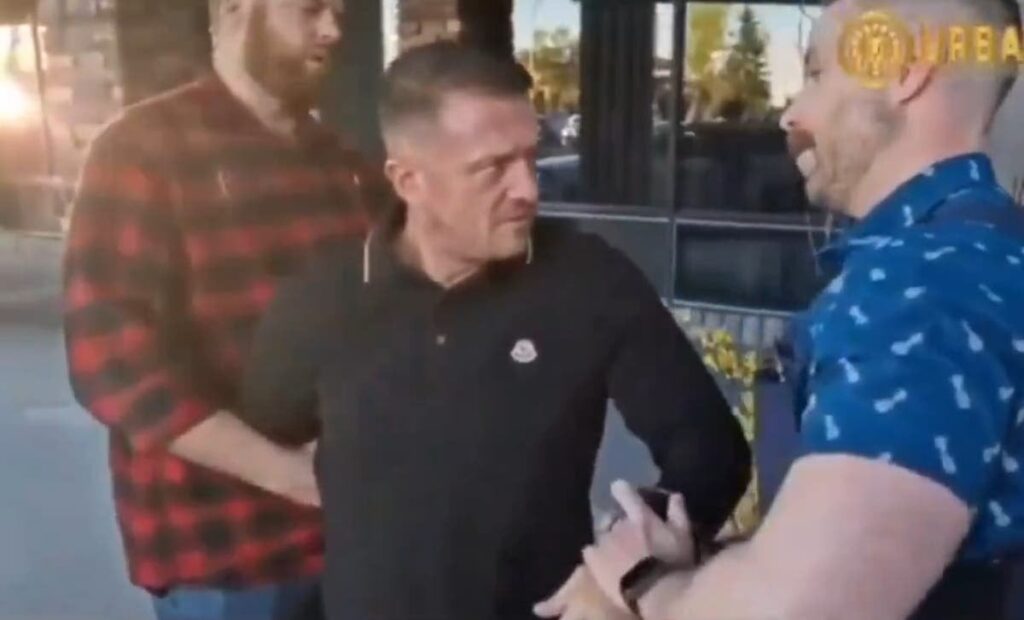 Tommy Robinson arrested in Canada on suspicion of immigration offences