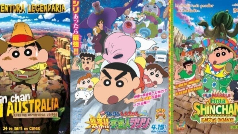 Shin-chan film dubbing Spain