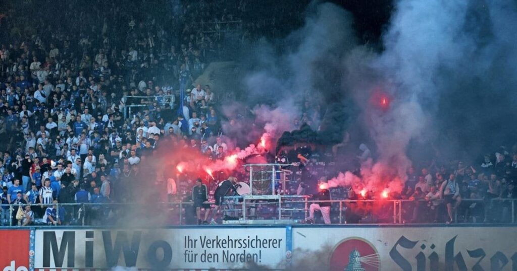 Security gaps in the Ostseestadion - RTL smuggles reporter into Hansa Rostock: “This is the Nazi block”