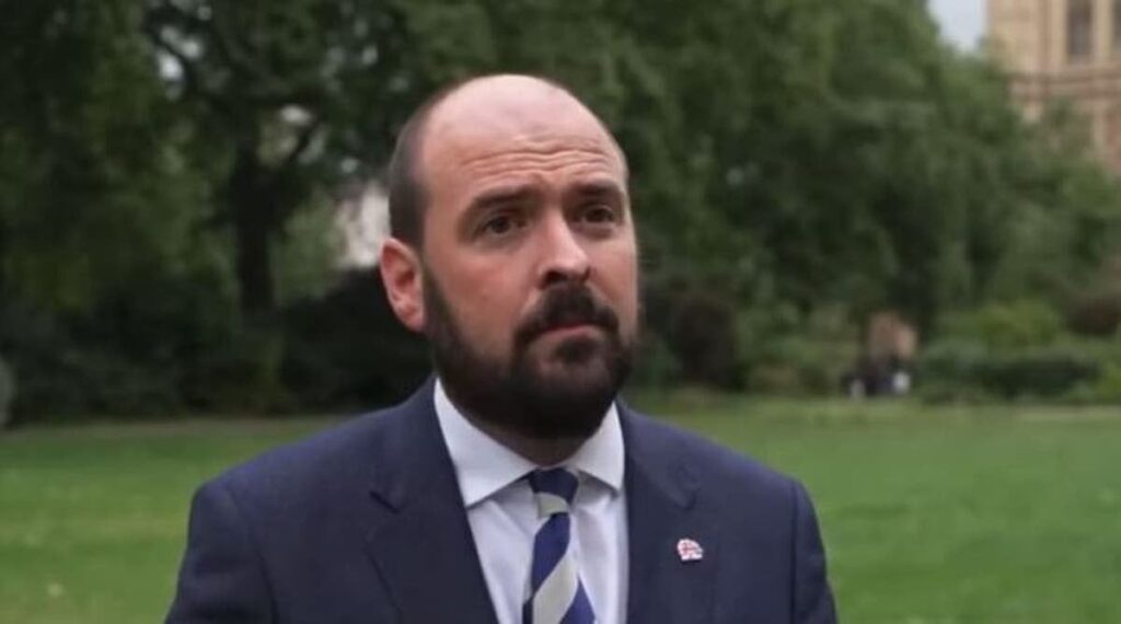 Tory aide stops interview after party chairman Richard Holden gets ripped a new one by Sky News