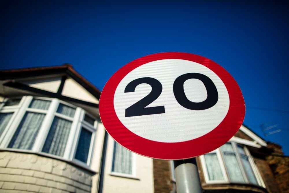 Casualties reduce on roads since 20mph introduction