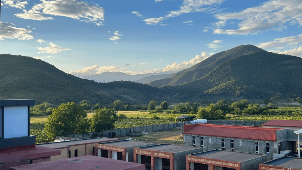 Nice view from Kvareli, can see Dagestan too