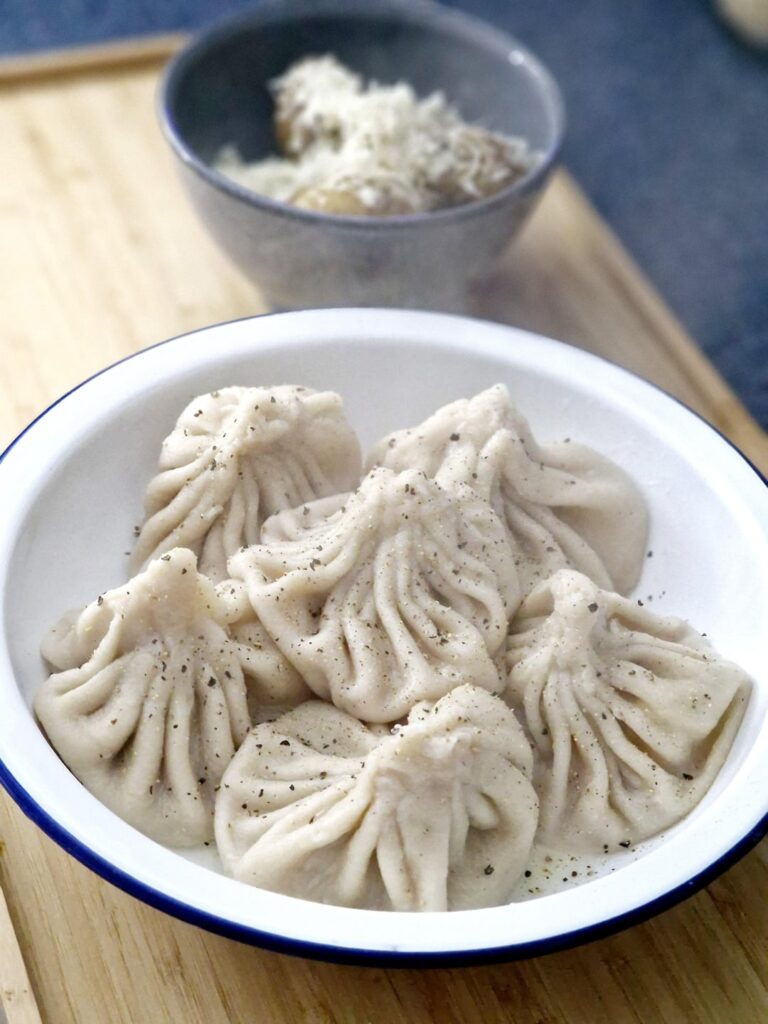 First time making Khinkali