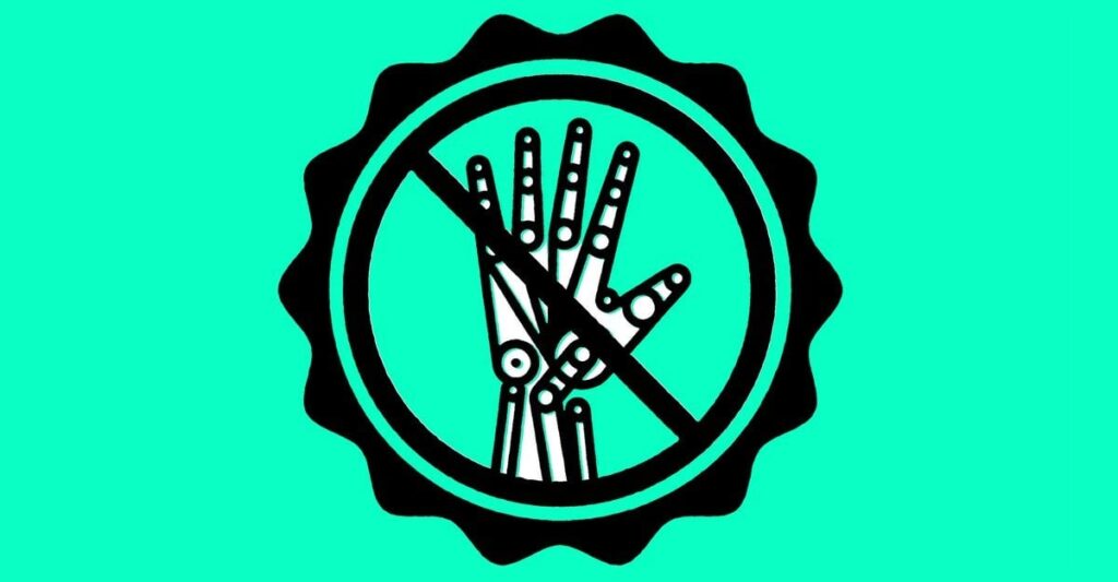 Excuse Me, Is There AI in That? Creators Are Fighting AI Anxiety With an ‘LLM-Free’ Movement