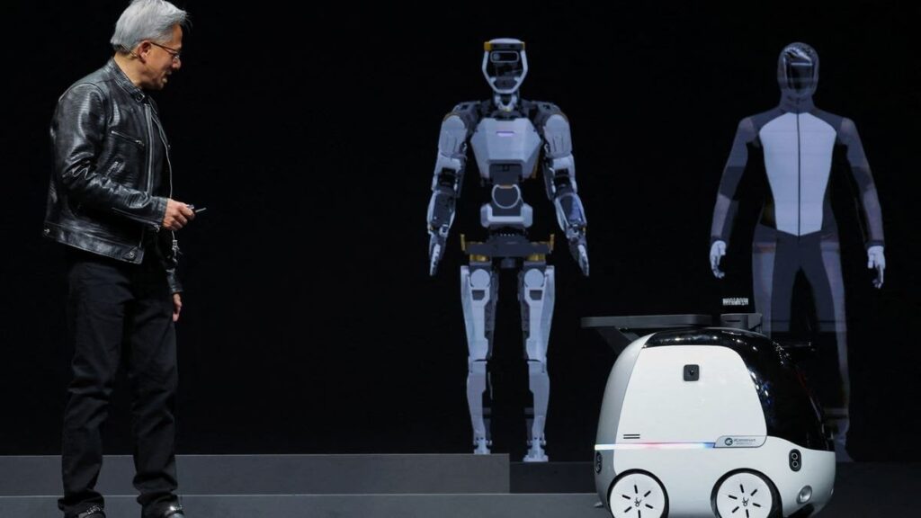 This is AI's 'next wave,' according to Nvidia CEO Jensen Huang - The chipmaker's chief executive said robots and "AI that understands the laws of physics" are the next wave of the technology