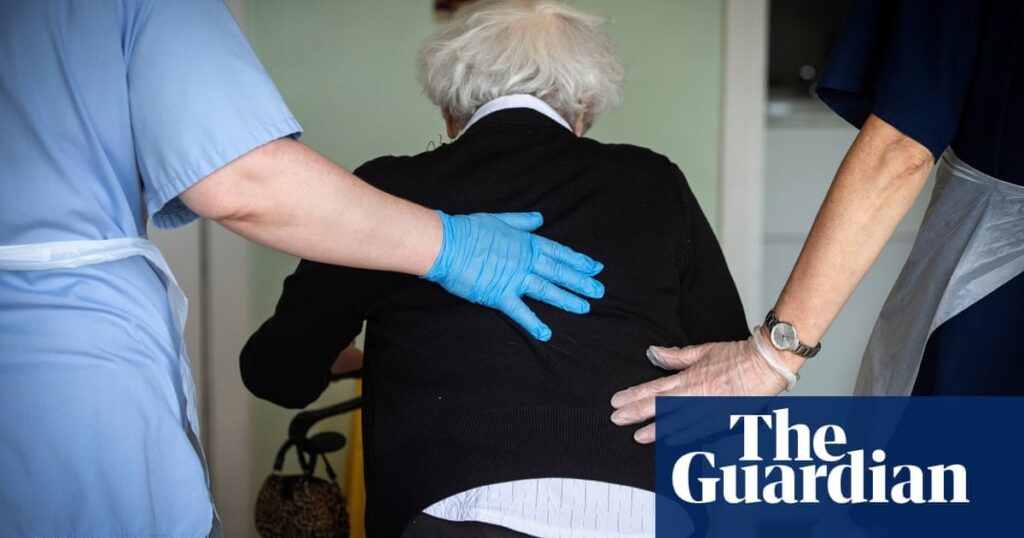 Nearly half of England’s care workers get less than real living wage, study finds