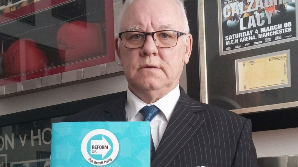 Reform candidate Leslie Lilley said he would ‘slaughter migrants’ and “have their family taken out” Reform candidate Leslie Lilley said he would ‘slaughter migrants’ and “have their family taken out”