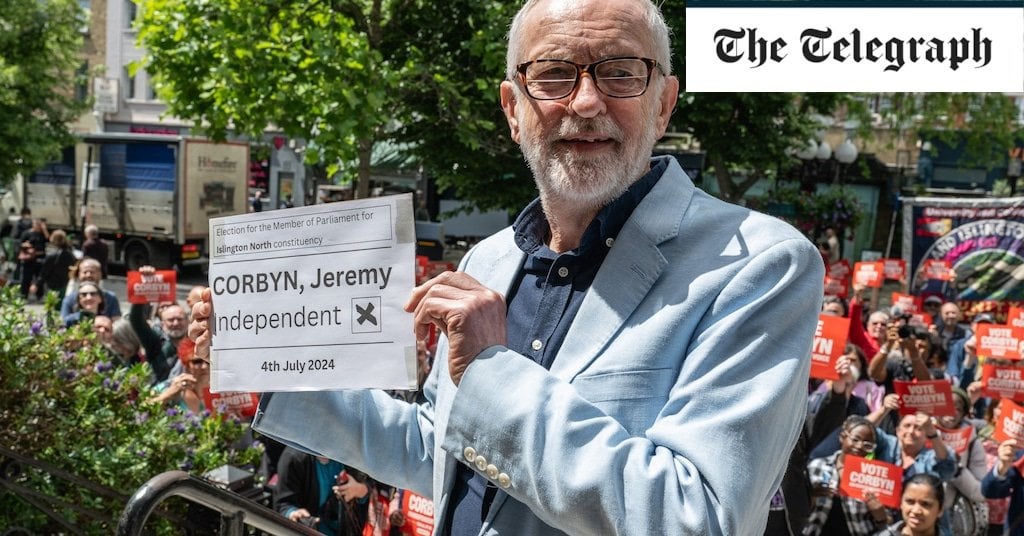 Corbyn ‘neck and neck’ with Labour in Islington North