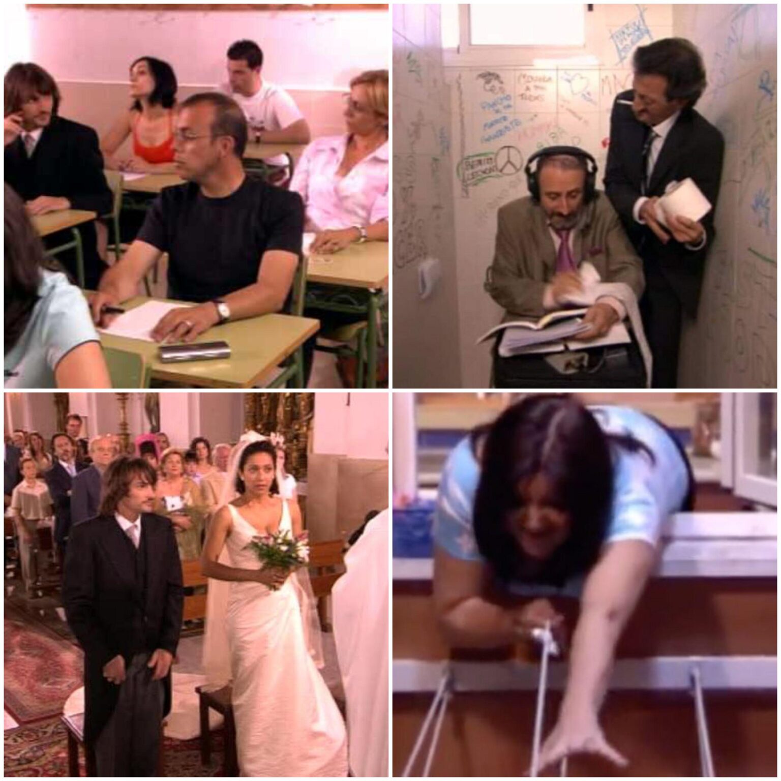 On this day (June 23), 20 years ago, Emilio taught everyone how to cheat on a test, shortly after their wedding ceremony ended in disaster and Mrs. Paloma fell in the courtyard at the end of the second season of "There is no one living here".