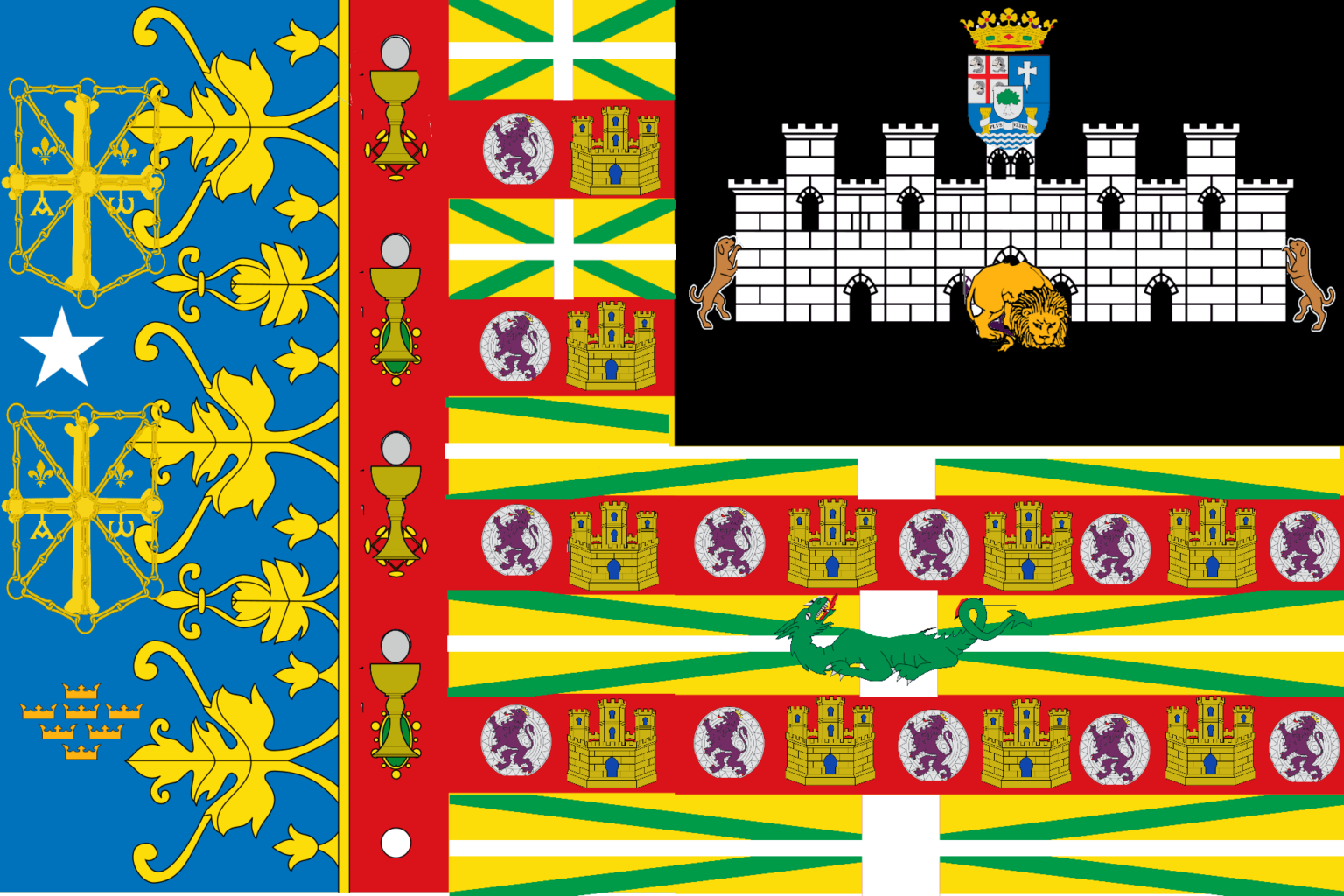 For those who complained about my flag: All of Spanish Provinces Flags in One