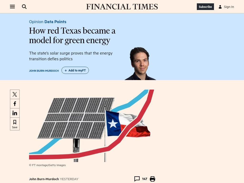Texas has overtaken California as the US state with the biggest solar power capacity.