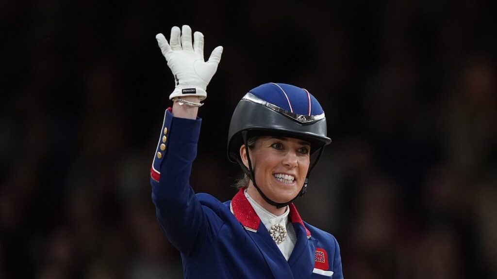 Team GB's three-time Olympic dressage champion Charlotte Dujardin WITHDRAWS from Paris Games over video showing her making an 'error of judgement' in a coaching session