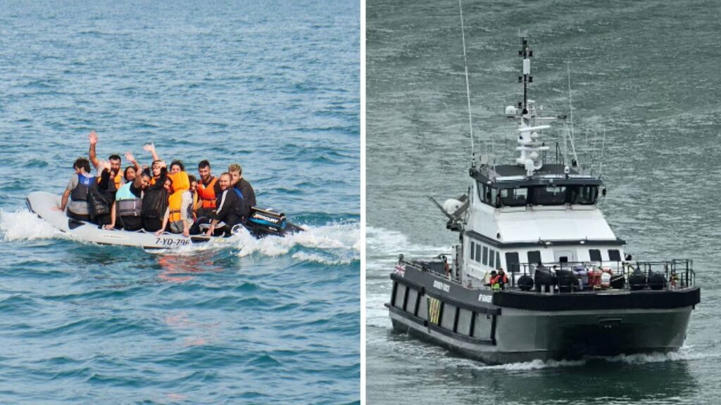 Border Force returns migrant boat to France for first time in history after refugee dies in the Channel