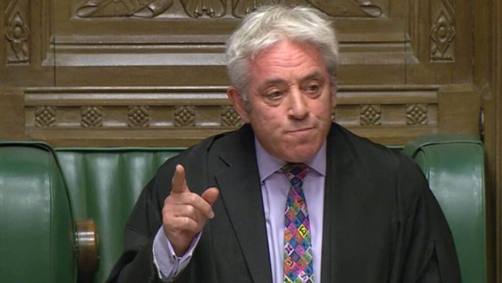 Fallout London's Robot Speaker of the House Played by UK's Actual Former Speaker of the House - IGN