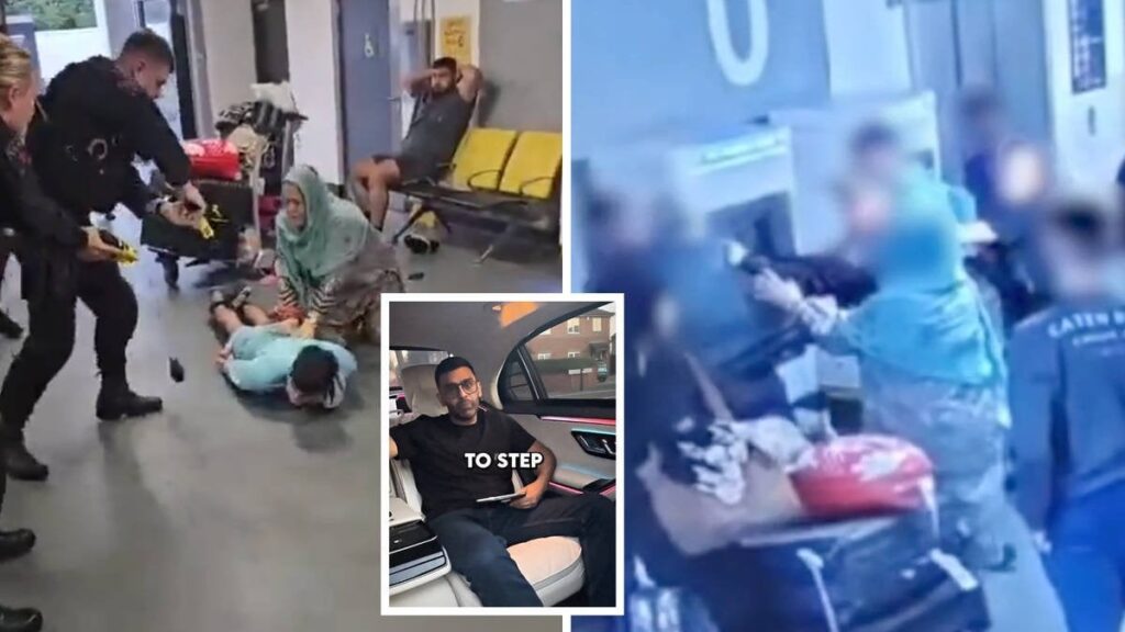 Tiktok Lawyer ‘steps aside’ from representing family of man kicked by cop at Manchester airport - after new video emerged