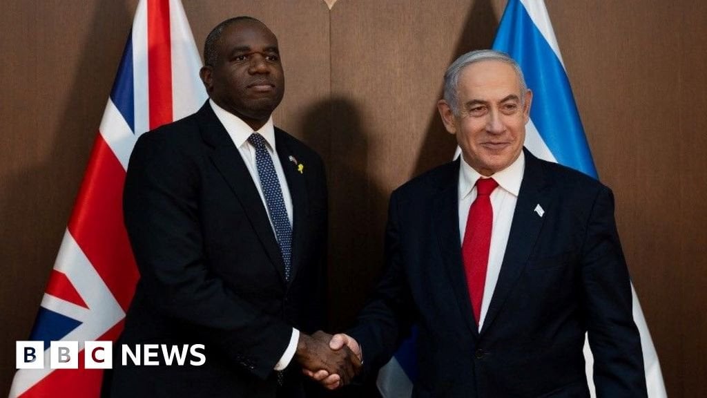 David Lammy calls for immediate ceasefire during Israel visit