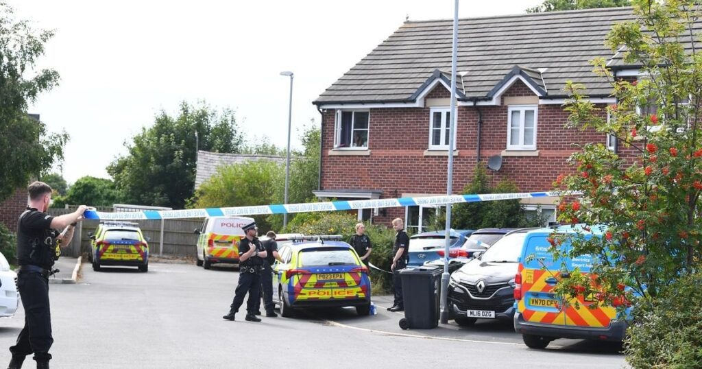 Police cordon off house 15 minutes away from Southport stabbing